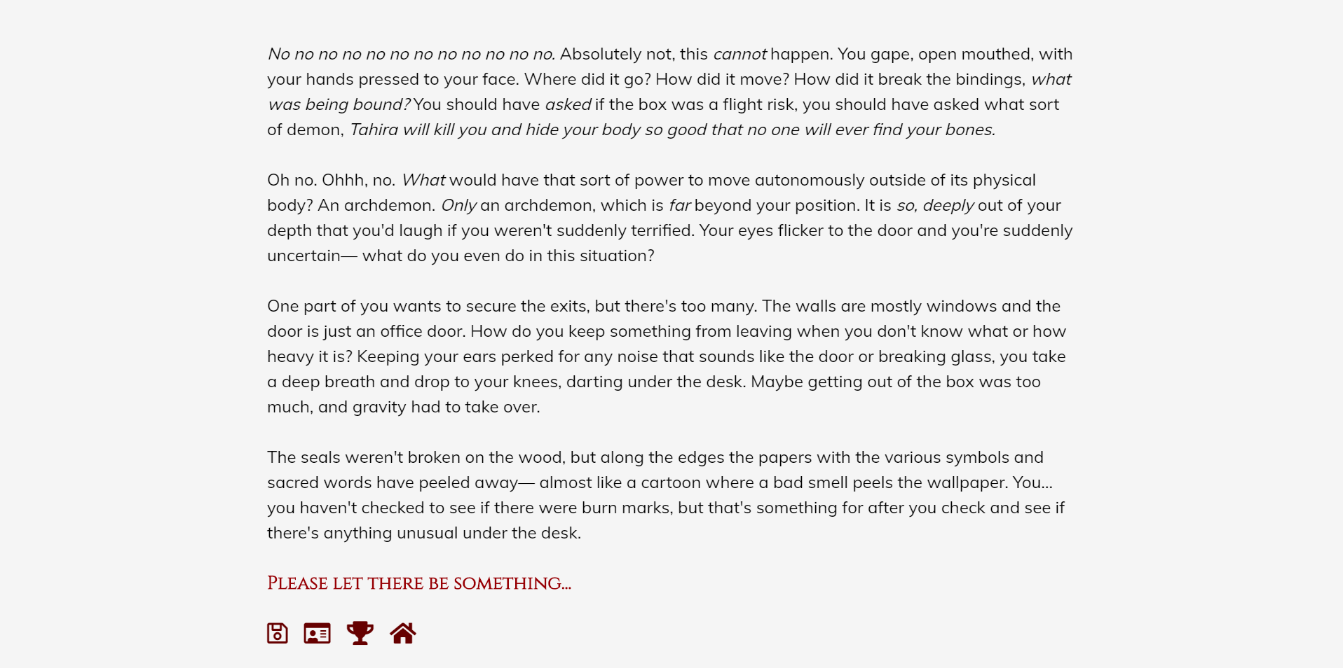 Bad Ritual Story Screenshot